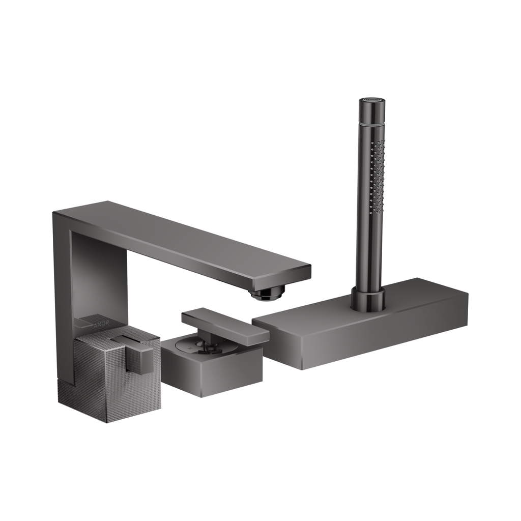 Hansgrohe 46431331 3-Hole Roman Tub Set Trim With 1.75 Gpm Handshower Diamond