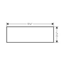 Hansgrohe 47901000 Plate 245 Mirror Glass