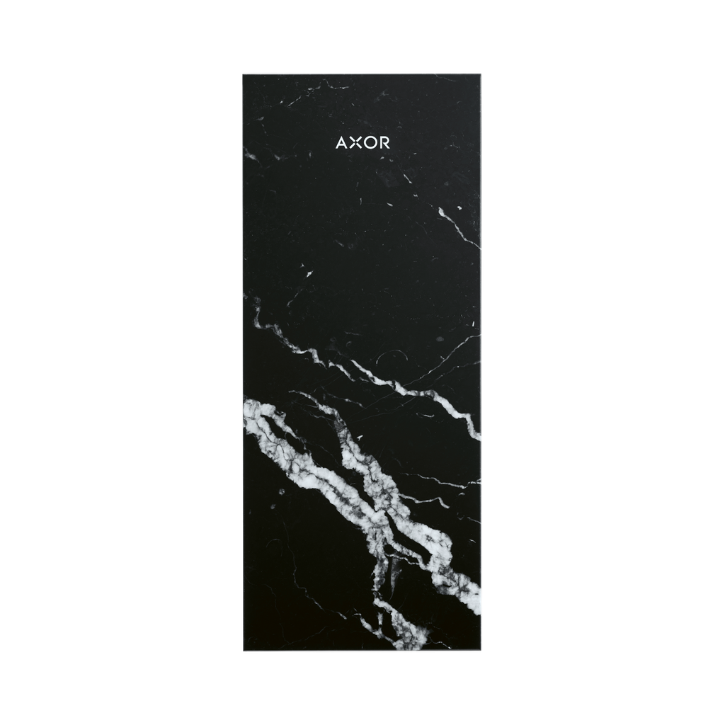 Hansgrohe 47913000 Plate 200 Marble Nero Marquina