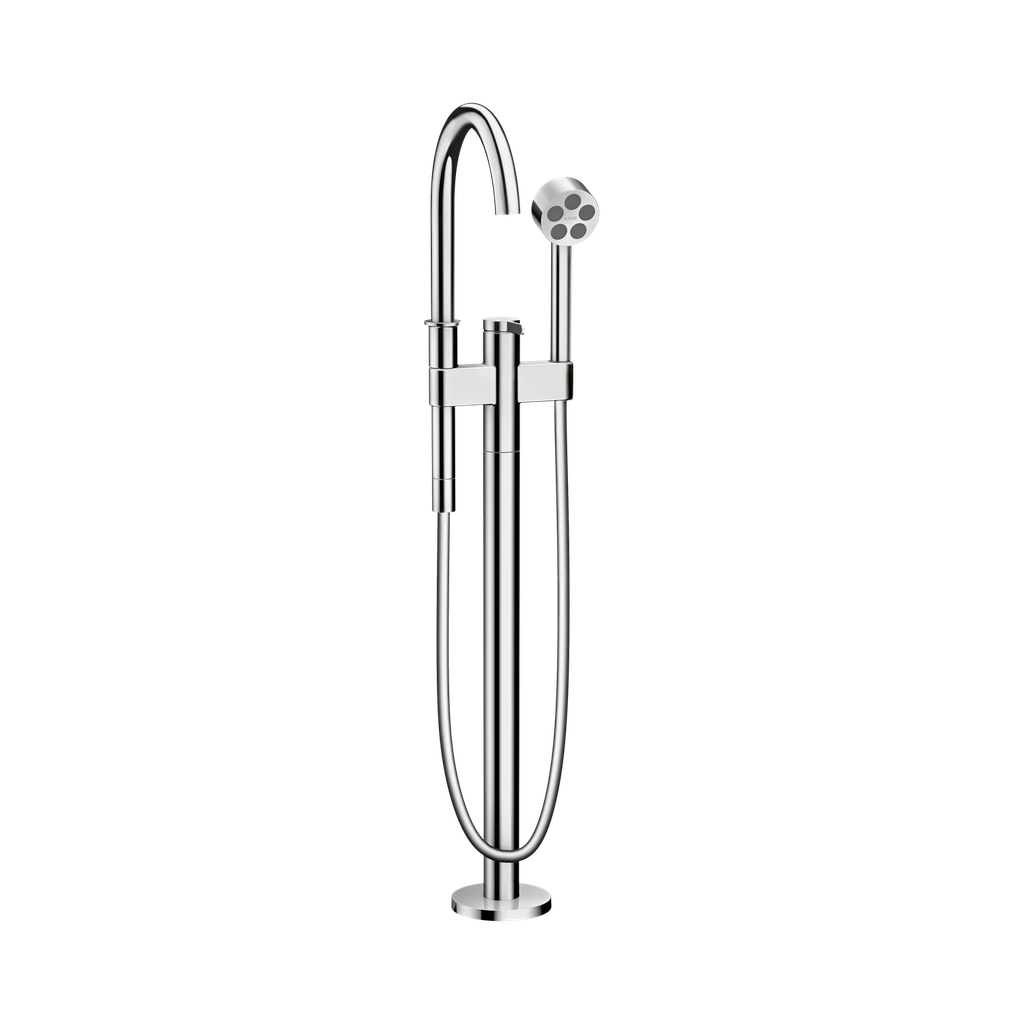 Hansgrohe 48441001 Freestanding Tub Filler Trim With 1.75 Gpm Handshower