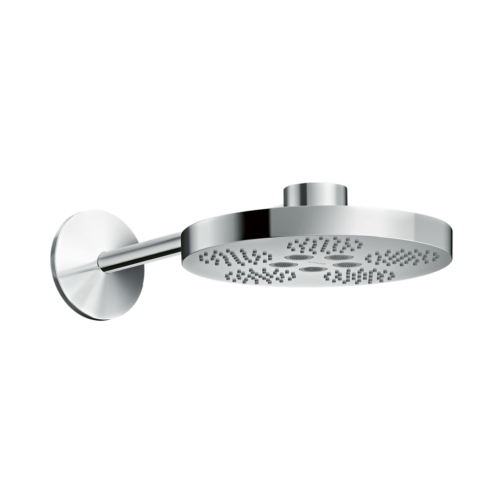 Hansgrohe 48482001 Showerhead 280 2-Jet With Showerarm Trim 1.75 Gpm