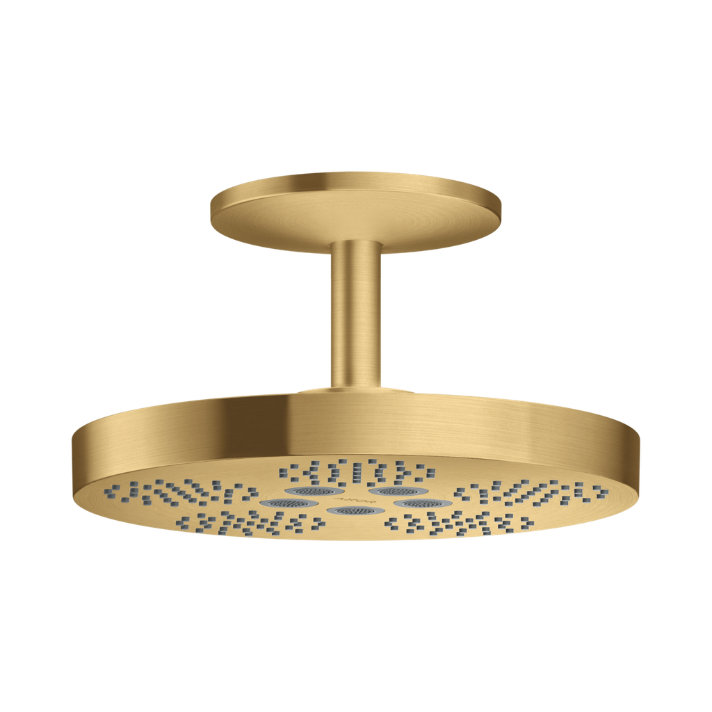 Hansgrohe 48484251 Showerhead 280 2-Jet With Ceiling Mount Trim 1.75 Gpm