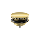 Hansgrohe 50001251 Non-Closing Sink Drain without Overflow Brushed Gold Optic