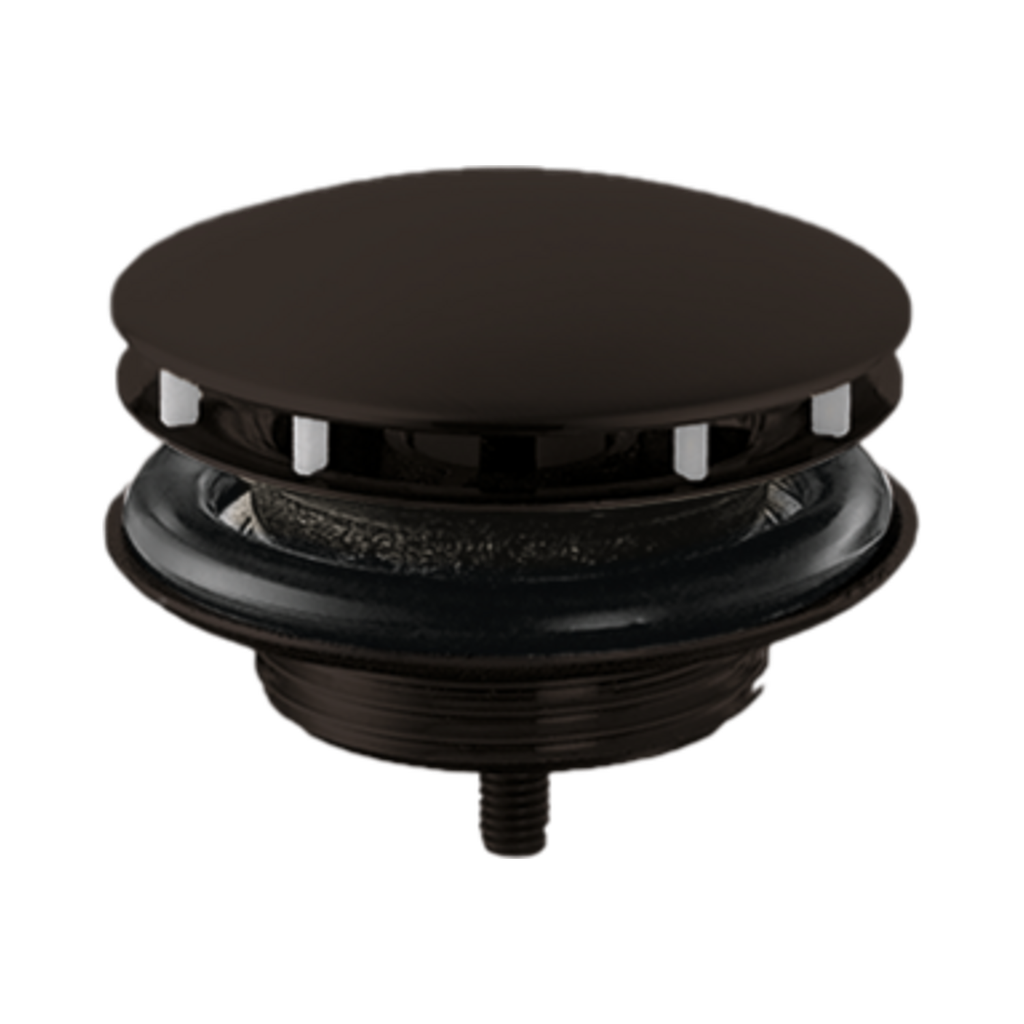 Hansgrohe 50001671 Non-Closing Sink Drain without Overflow Matte Black