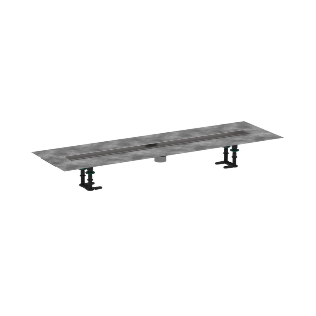 Hansgrohe 56013181 Raindrain Rough 2" Outlet 35 1/4"