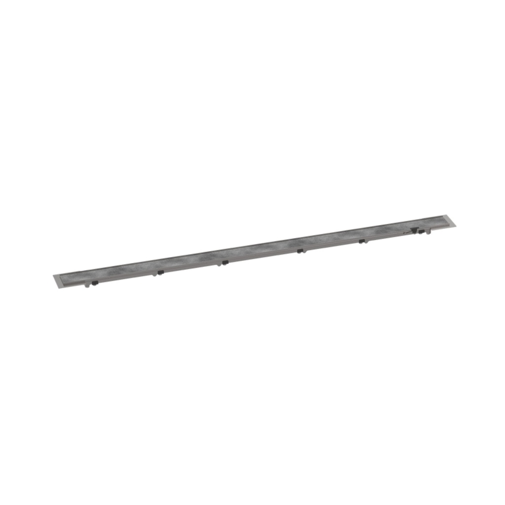 Hansgrohe 56034001 Raindrain Rock Trim Flex 47 1/4" Cut To Size And Tileable