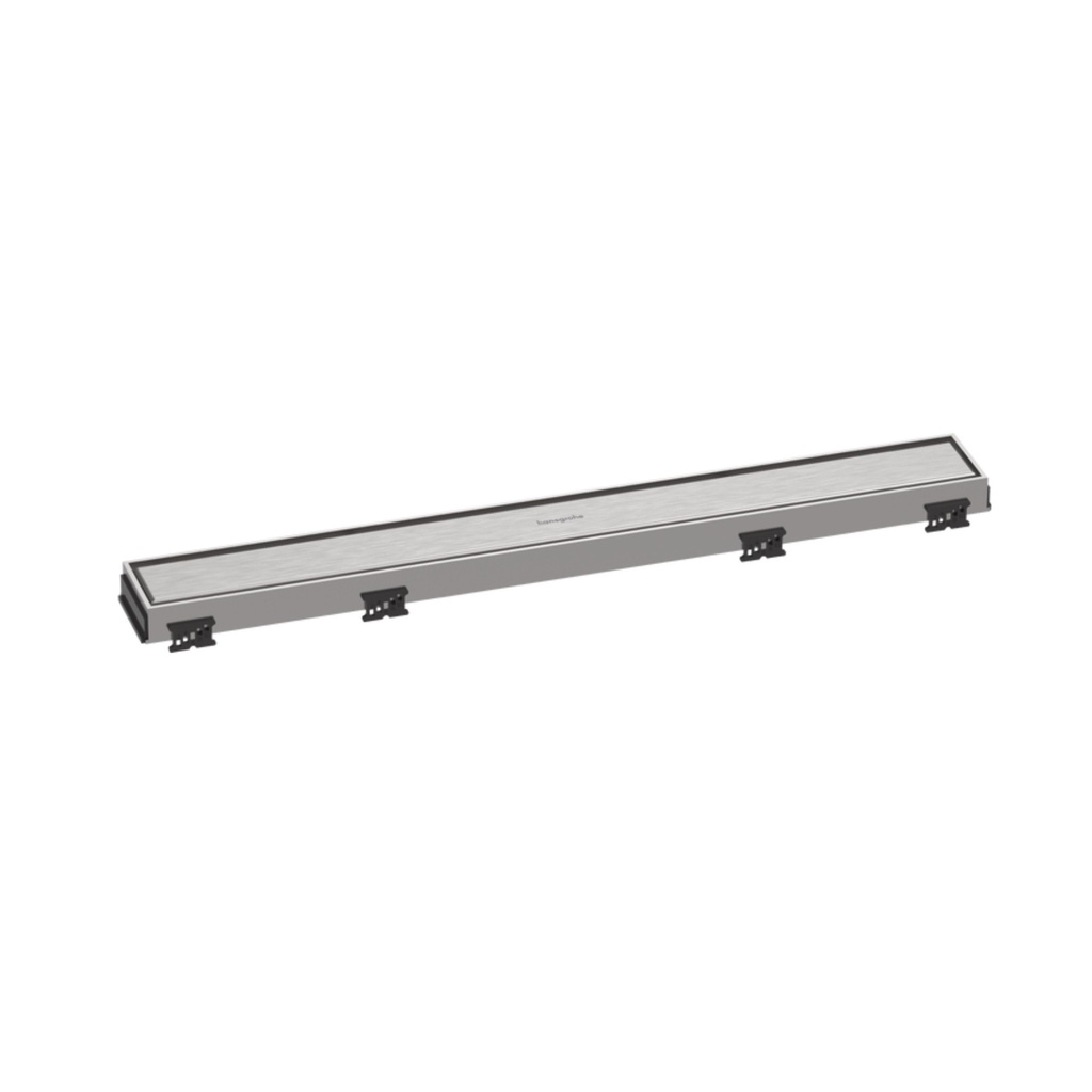 Hansgrohe 56036801 Raindrain Match Trim Zero/ Tile 23 5/8" With Height Adjustab