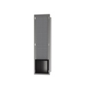 Hansgrohe 56058670 Recessed Toilet Paper Holder With Storage & Tileable Door