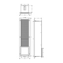Hansgrohe 56058800 Recessed Toilet Paper Holder With Storage & Tileable Door