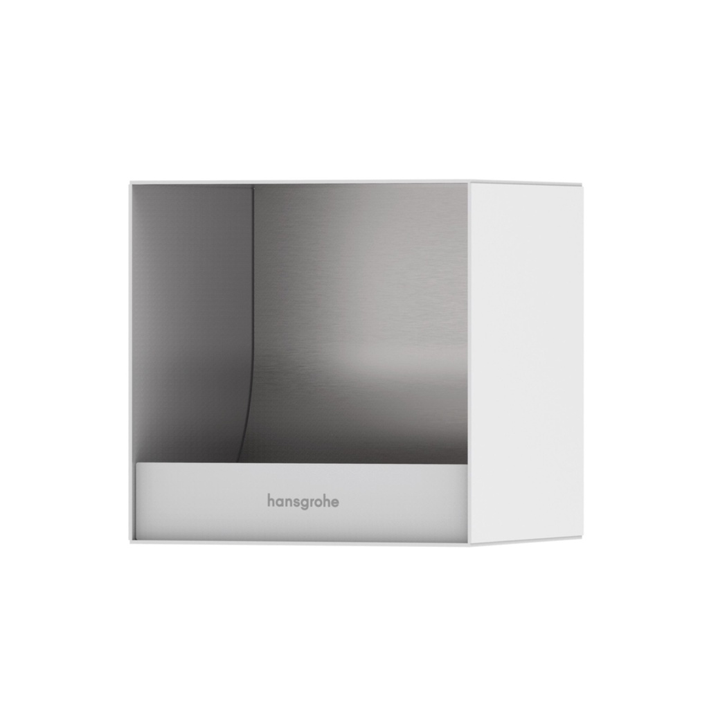 Hansgrohe 56065700 Xtrastoris Original Recessed Toilet Paper Holder 6"X 6"X 5.5