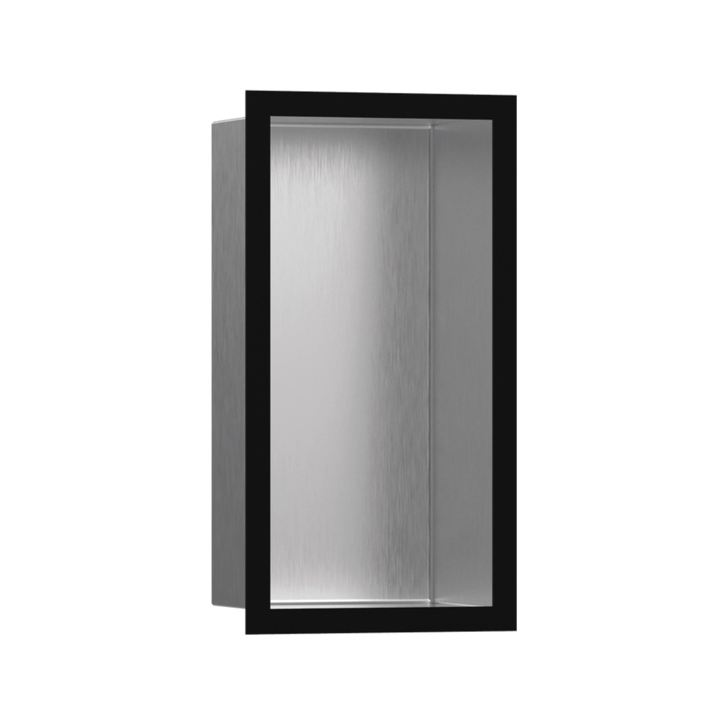 Hansgrohe 56094670 Wall Niche Brushed Stainless Steel With Design Frame 12"X 6"