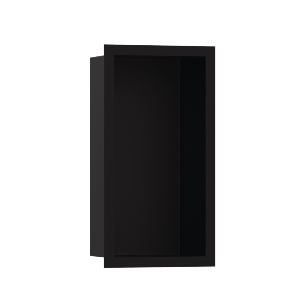 Hansgrohe 56095670 Xtrastoris Individual Wall Niche Matte Black With Design Fra