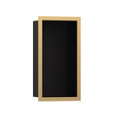 Hansgrohe 56095990 Xtrastoris Individual Wall Niche Matte Black With Design Fra