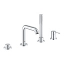 Grohe 1957800A Essence Four Hole Bathtub Faucet With Handshower Chrome 1
