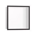 Hansgrohe 56099340 Wall Niche Matte White With Design Frame 12"X 12"X 4"