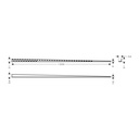 Hansgrohe 56158000 Slope Profile With Left Or Right Side Connection Adjustable