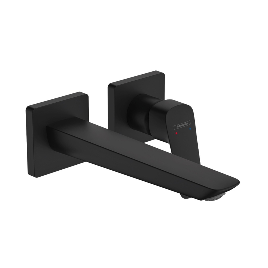 Hansgrohe 71256671 Logis Wall-Mounted Single-Handle Faucet Trim 1.2 Gpm Matte Black