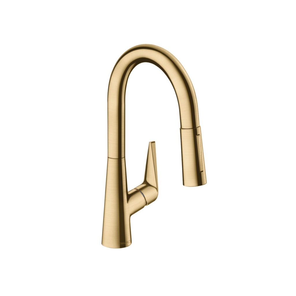 Hansgrohe 72815251 Prep Kitchen Faucet 2-Spray Pull-Down 1.75 Gpm