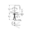 Grohe 32319DC3 Minta Single Handle Kitchen Faucet Super Steel 3