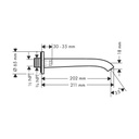 Hansgrohe 75410001 Vivenis Tub Spout Chrome