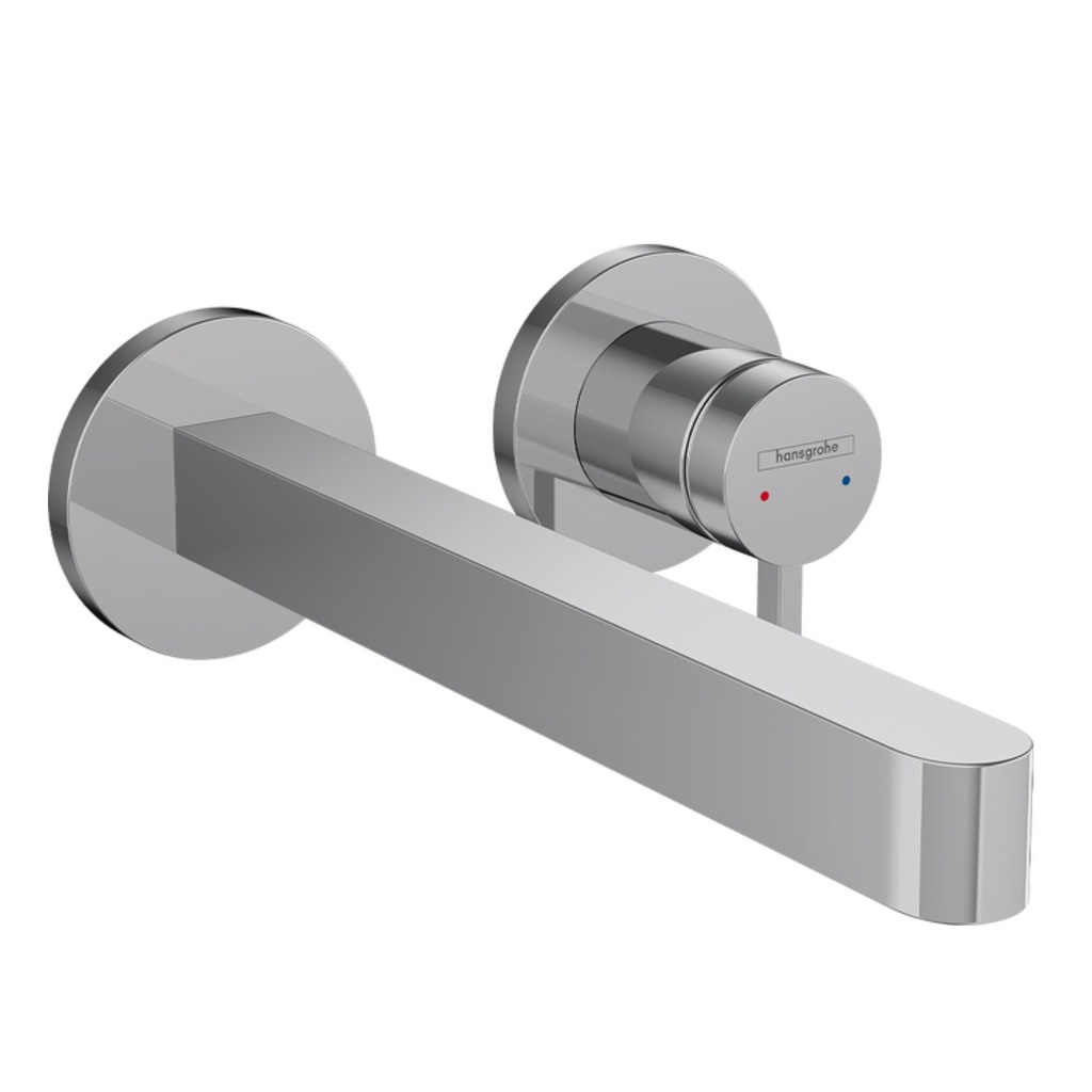 Hansgrohe 76050001 Wall-Mounted Single-Handle Faucet Trim 1.2 Gpm Chrome