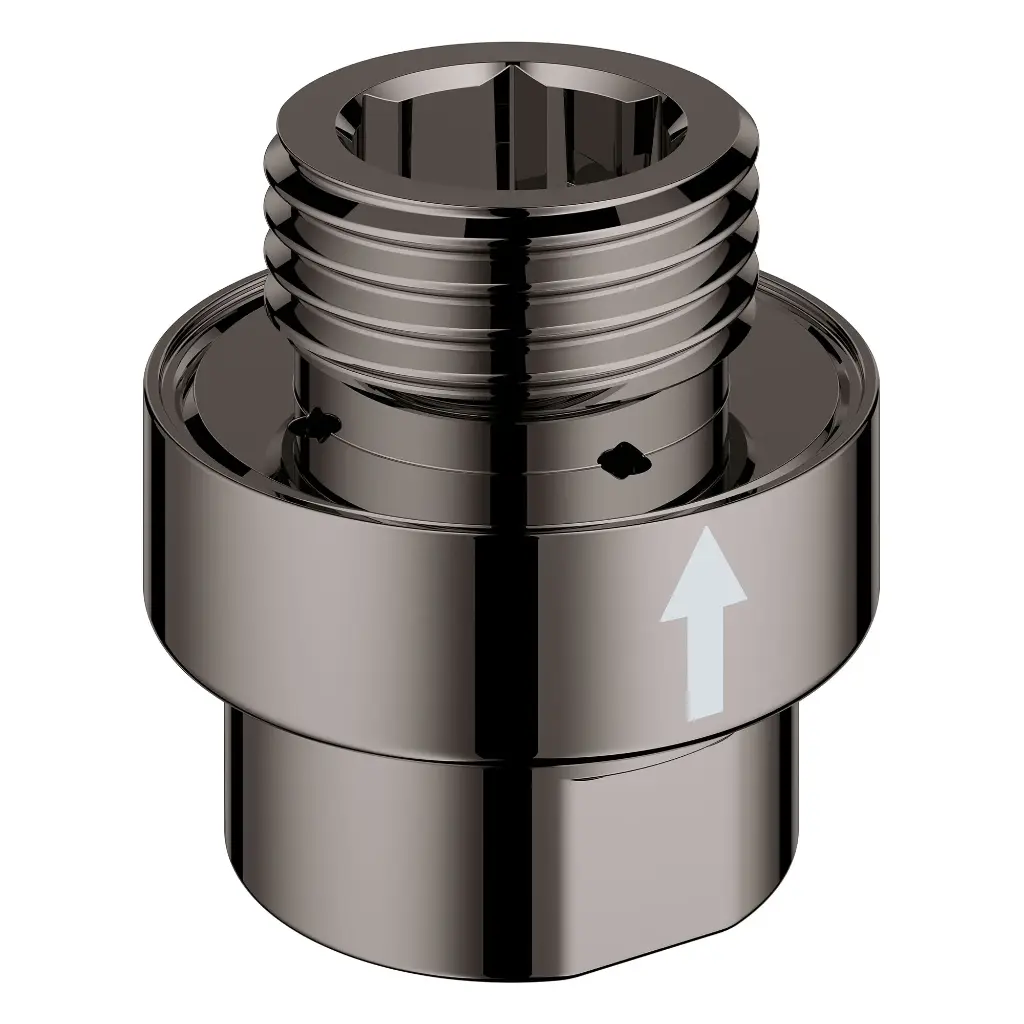 Grohe 07911A00 Inline Vacuum Breaker Hard Graphite