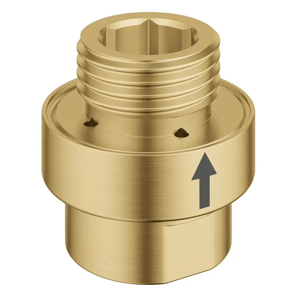 Grohe 07911GN0 Inline Vacuum Breaker Brushed Cool Sunrise