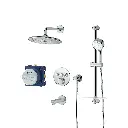 Grohe 1030170000 Euphoria SmartControl Thermostatic Triple Function Shower Kit Chrome