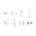 Grohe 1030660000 Rainshower GrohTherm 2-Handle Thermostatic Dual Function Shower Kit Chrome