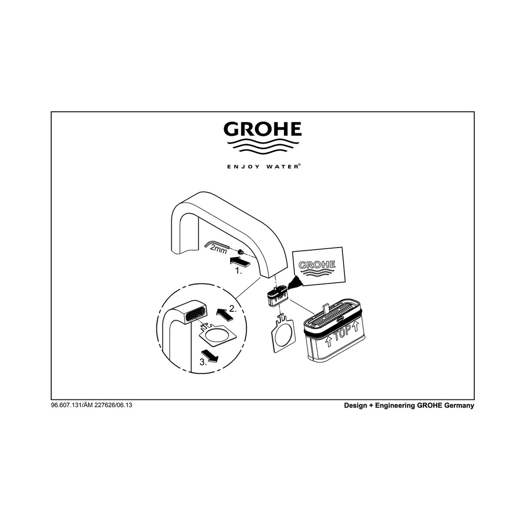 Grohe 13220000 Flow Control Chrome