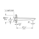 Grohe 132652431 Tub Spout Matte Black