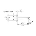 Grohe 13354003 Eurosmart Wall Spout Exp Us Grohe Chrome