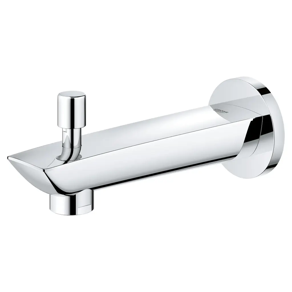 Grohe 13356003 Eurosmart Wall Spout Exp +Diverter Us Grohe Chrome