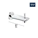 Grohe 13356EN3 Eurosmart Wall Spout Exp +Diverter Us Grohe Brushed Nickel