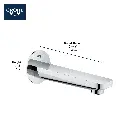 Grohe 13381A01 Tub Spout Hard Graphite