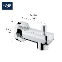Grohe 133822431 Diverter Tub Spout Matte Black
