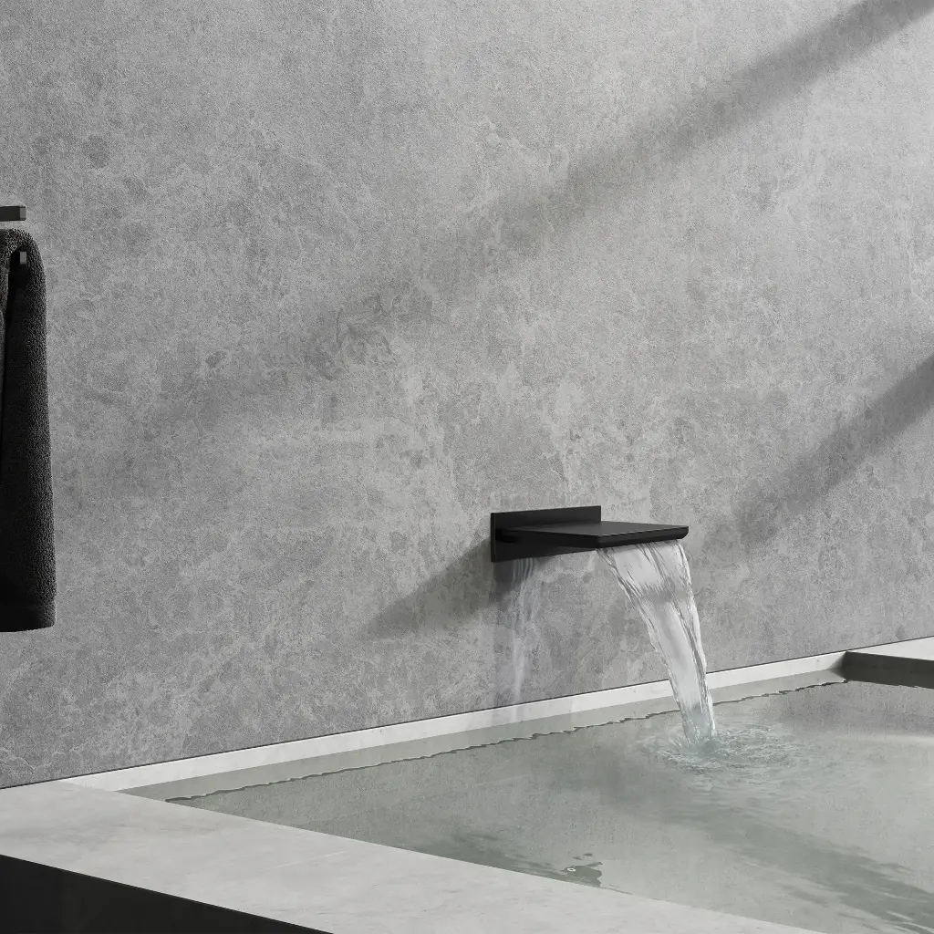 Grohe 133912431 Waterfall Tub Spout Matte Black