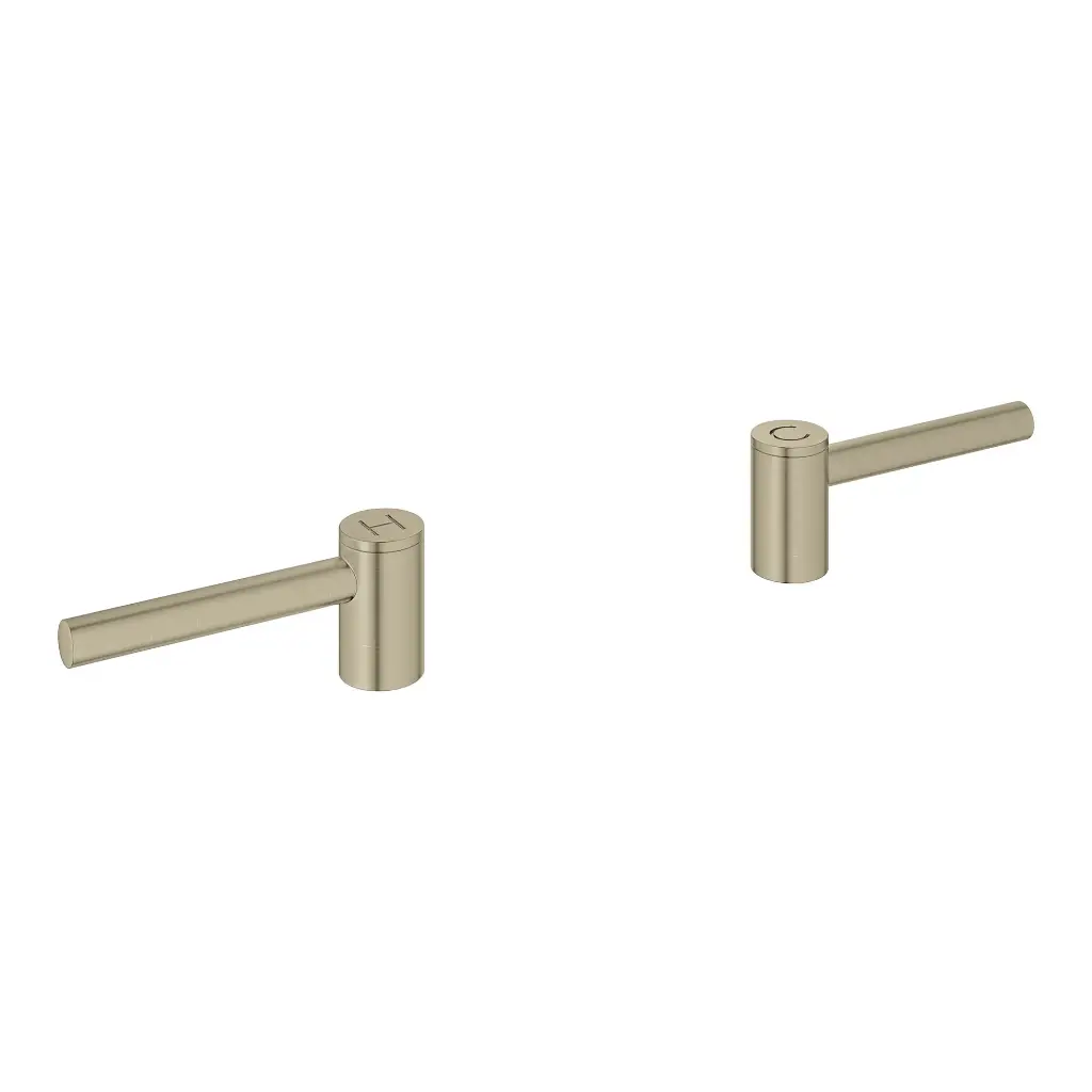 Grohe 14216En0 Lever Handles (Pair) Brushed Nickel
