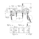 Grohe 19897A01 Roman Tub Filler With Personal Hand Shower Hard Graphite