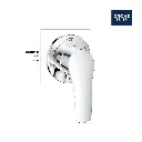 Grohe 19972003 Eurosmart 3-Way Diverter Us Grohe Chrome