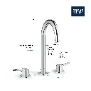 Grohe 20217243A 8" Widespread 2-Handle L-Size Bathroom Faucet 4.5 L/Min (1.2 Gpm) Matte Black