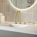 Grohe 20217GNA Concetto 8" Widespread 2-Handle L-Size Bathroom Faucet 4.5 L/Min (1.2 Gpm) Brushed Cool Sunrise