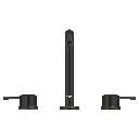 Grohe 202972431 Essence 8 Widespread Bathroom Faucet M-Size Matte Black
