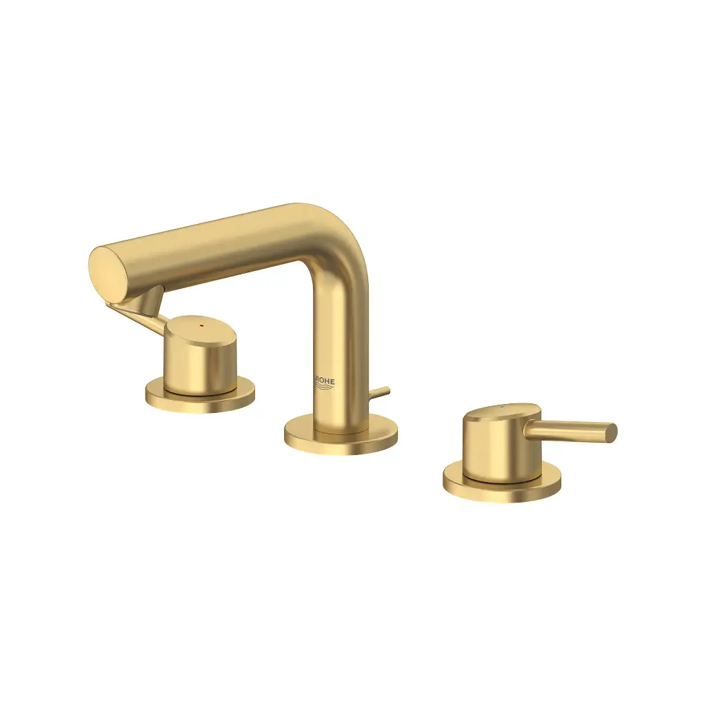 Grohe 20572GN1 8" Widespread 2-Handle S-Size Bathroom Faucet 4.5 L/Min (1.2 Gpm) Brushed Cool Sunrise