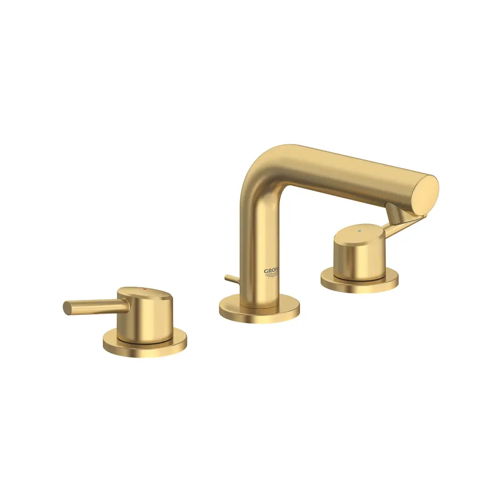 Grohe 20572GN1 8" Widespread 2-Handle S-Size Bathroom Faucet 4.5 L/Min (1.2 Gpm) Brushed Cool Sunrise