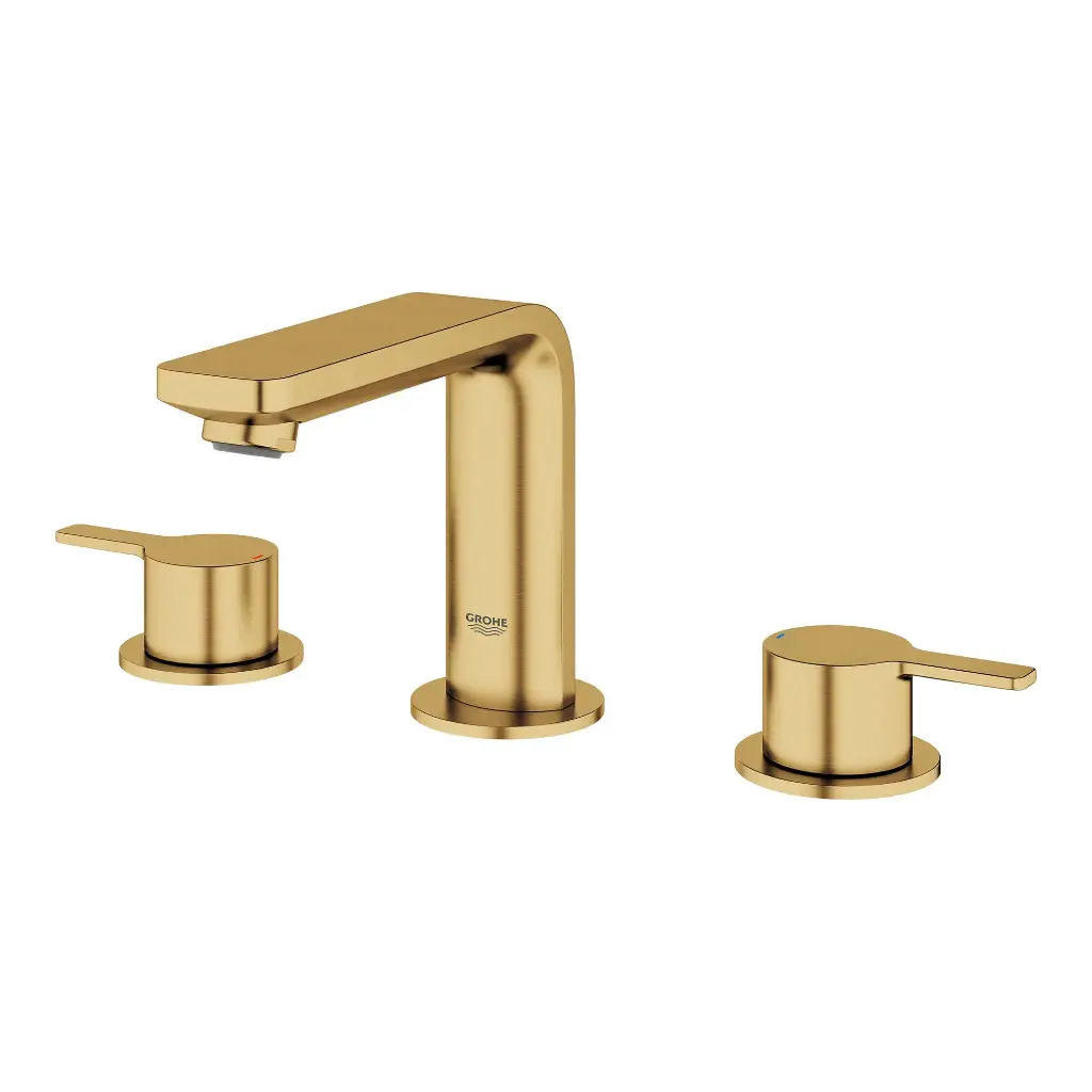 Grohe 20578GNA 8" Widespread 2-Handle M-Size Bathroom Faucet 4.5 L/Min (1.2 Gpm) Brushed Cool Sunrise