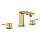 Grohe 20578GNA 8" Widespread 2-Handle M-Size Bathroom Faucet 4.5 L/Min (1.2 Gpm) Brushed Cool Sunrise
