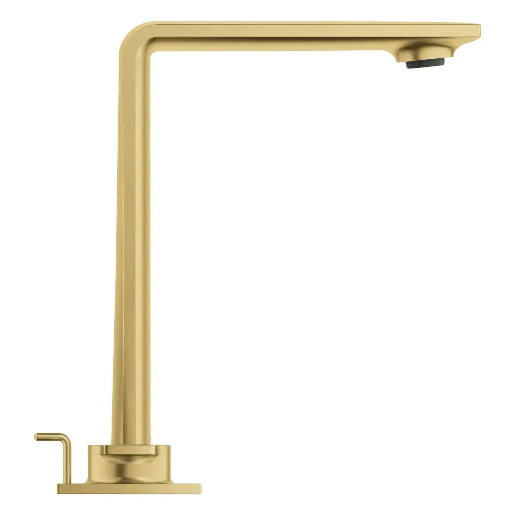 Grohe 20584Gn1 8-Inch Widespread 2-Handle M-Size Bathroom Faucet 1.2 Gpm Brushed Cool Sunrise