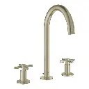 Grohe 20659En0 8-Inch Widespread 2-Handle L-Size Bathroom Faucet 1.2 Gpm Brushed Nickel