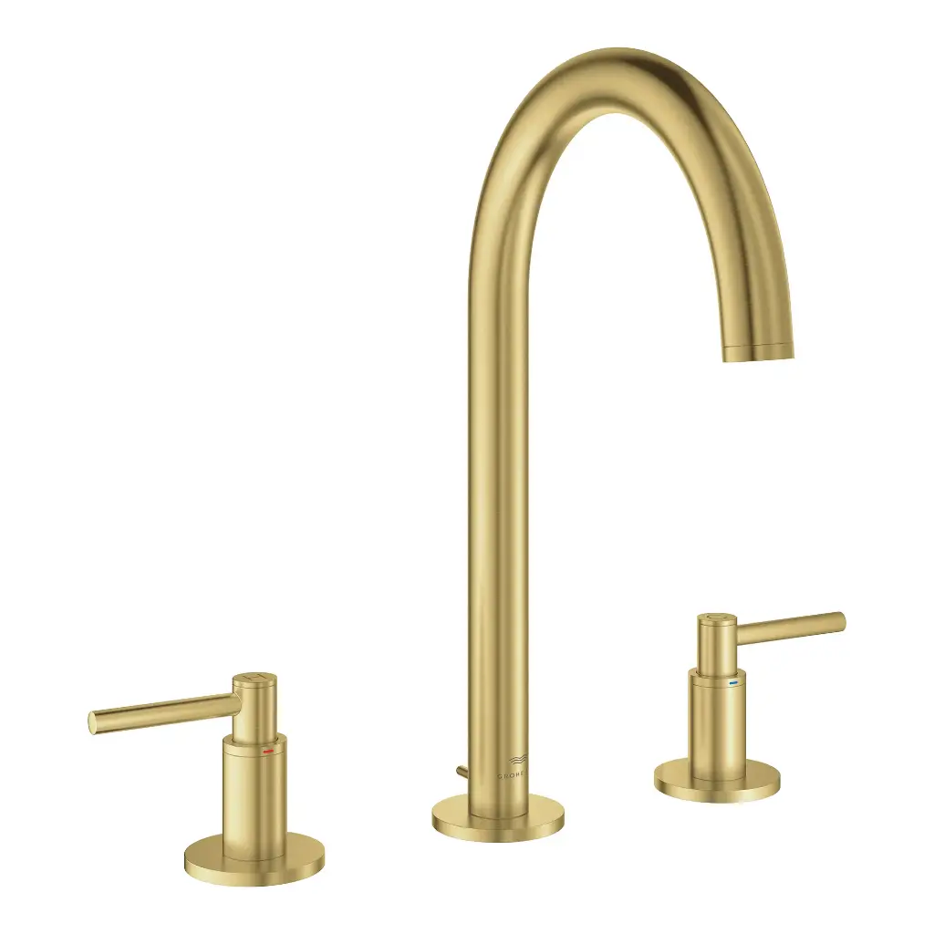 Grohe 20659Gn0 Atrio New 2 Handles 3- Holes L Brushed Cool Sunrise